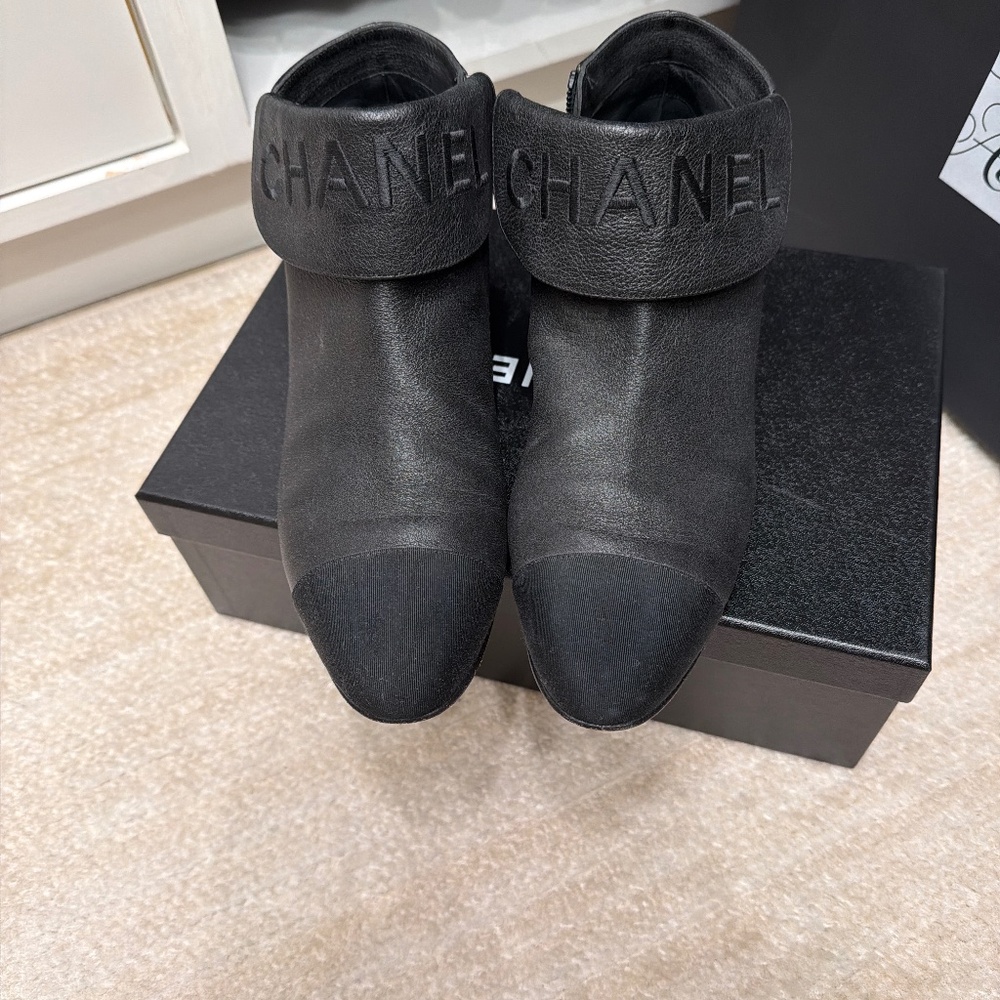 Chanel ankle bootie